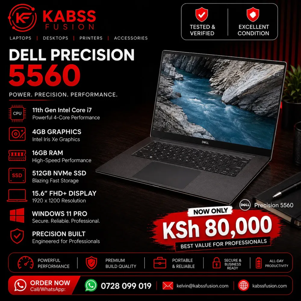 Dell Precision 5560 for sale in Nairobi