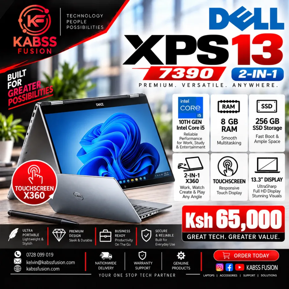 Dell XPS 13 7390 2-in-1 for sale in Nairobi