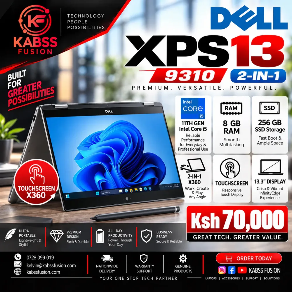 Dell XPS 13 9310 2-in-1 for sale in Nairobi