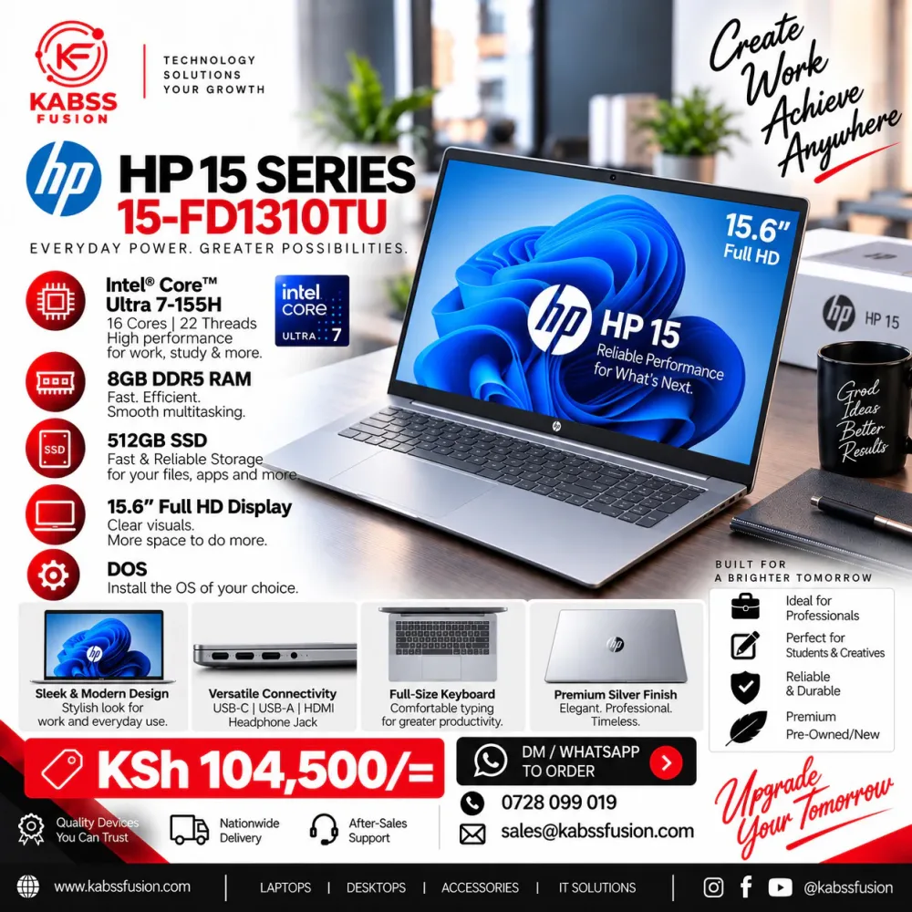 HP 15 Series 15-FD1310TU for sale in Nairobi