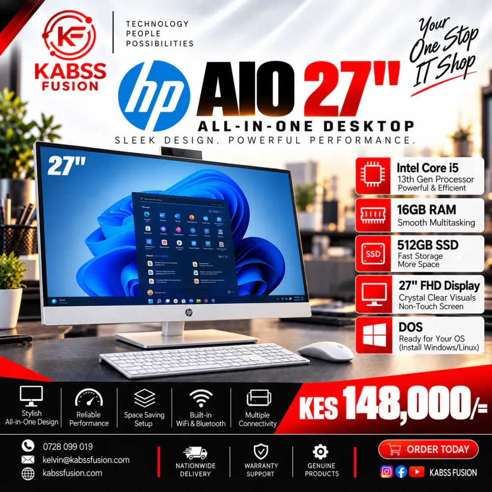 HP AIO 27" All-in-One for sale in Nairobi