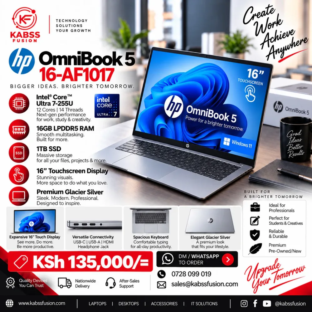 HP OmniBook 5 16 for sale in Nairobi