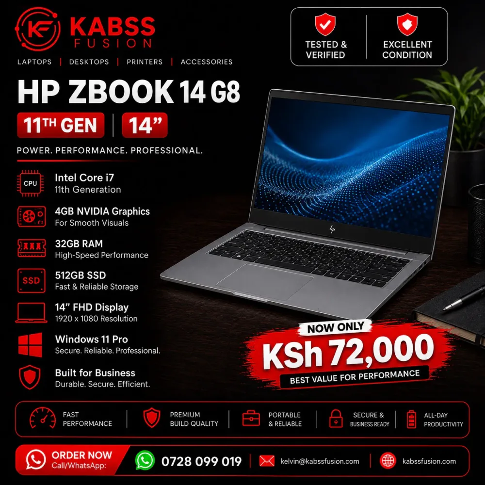 HP ZBook 14 G8 for sale in Nairobi