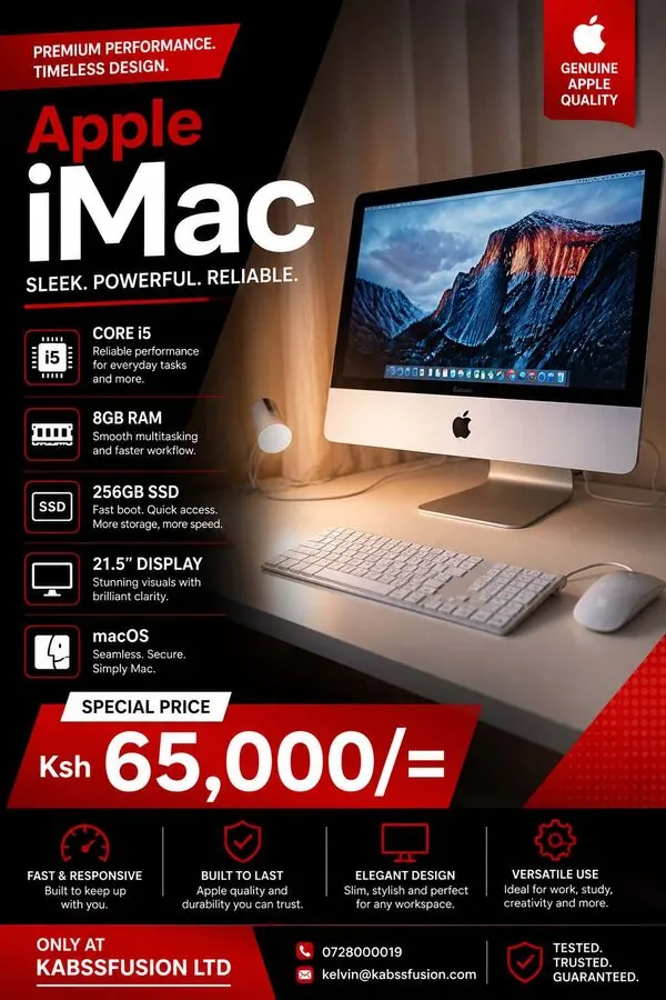 iMac 21.5" (2017) — Core i5 for sale in Nairobi
