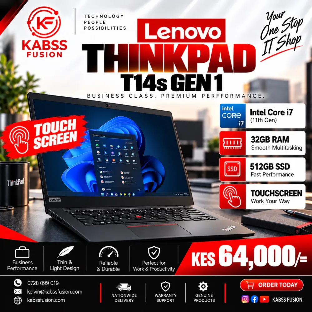 Lenovo ThinkPad T14s Gen 1 for sale in Nairobi