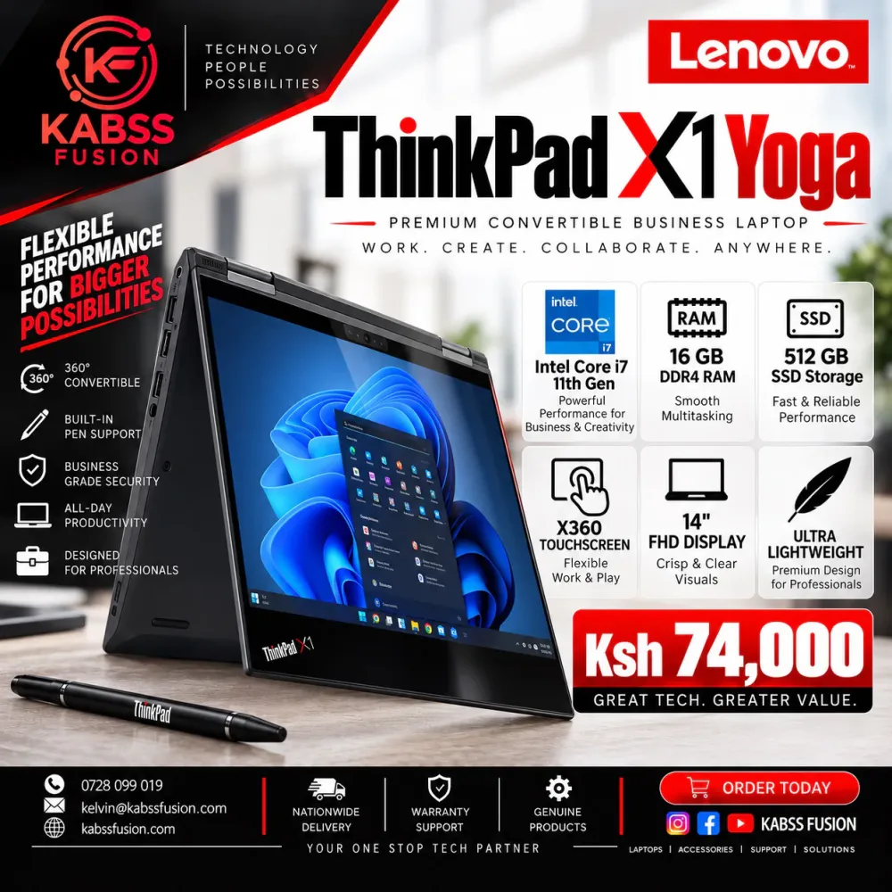 Lenovo ThinkPad X1 Yoga for sale in Nairobi