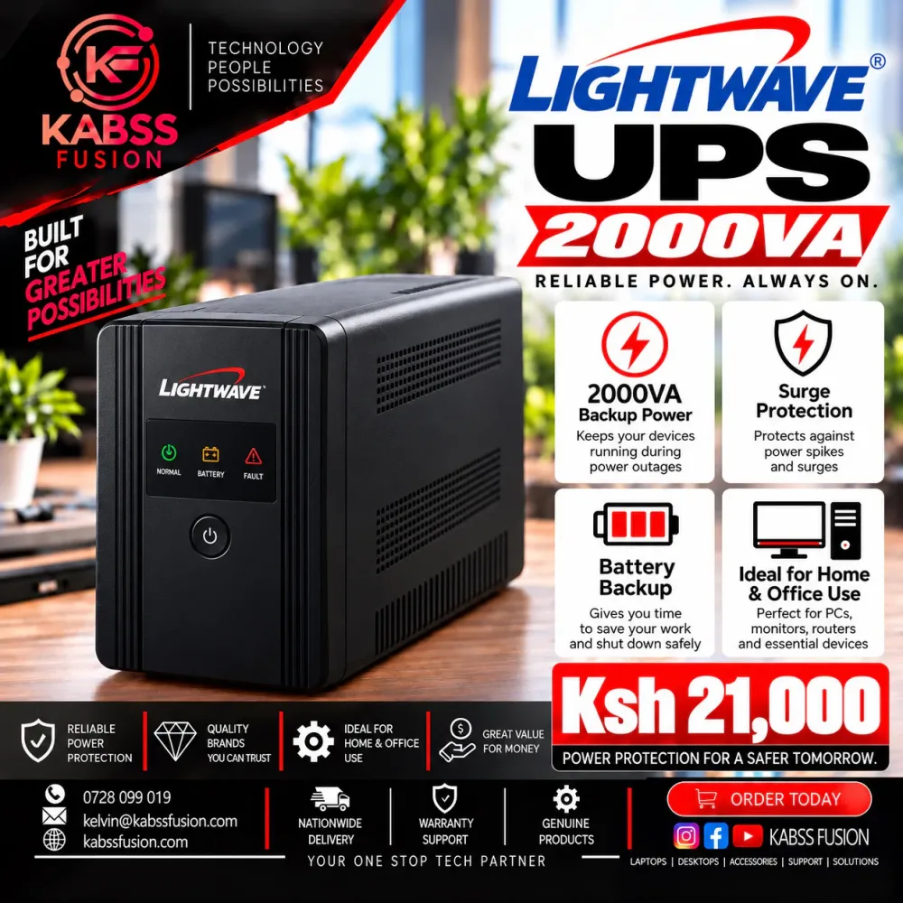Lightwave UPS 2000VA /2kVA for sale in Nairobi