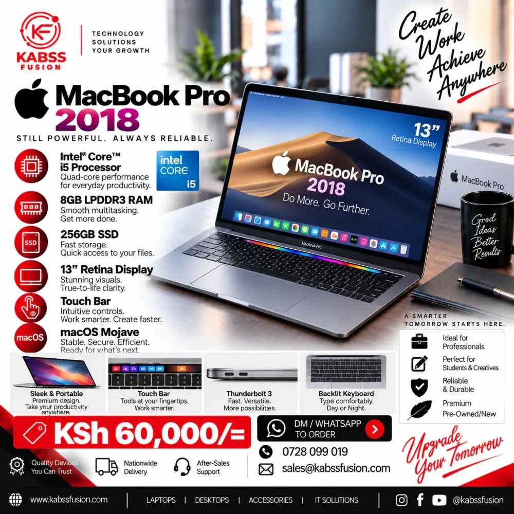 MacBook Pro 2018 for sale in Nairobi