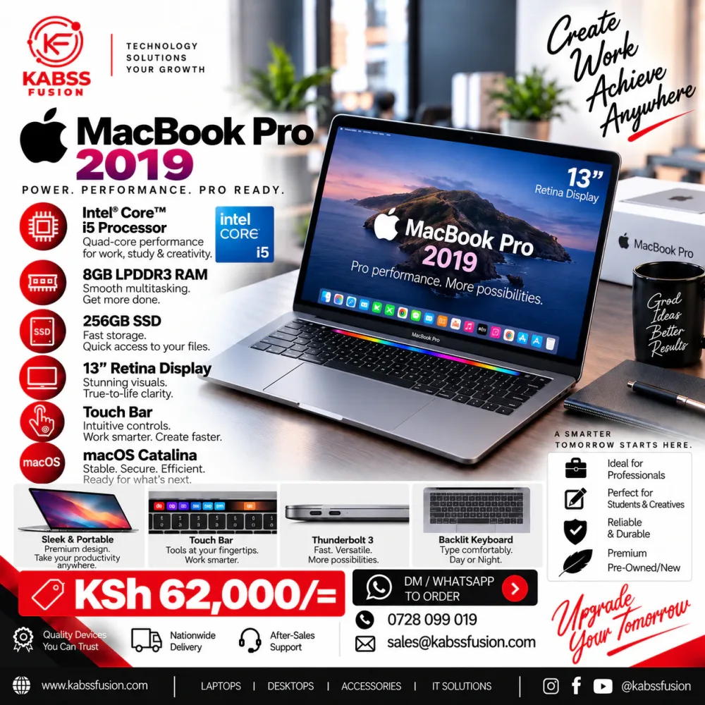 MacBook Pro 2019 for sale in Nairobi