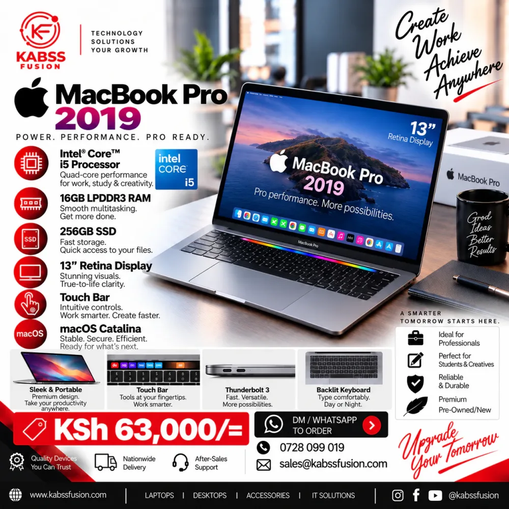 MacBook Pro 2019 for sale in Nairobi