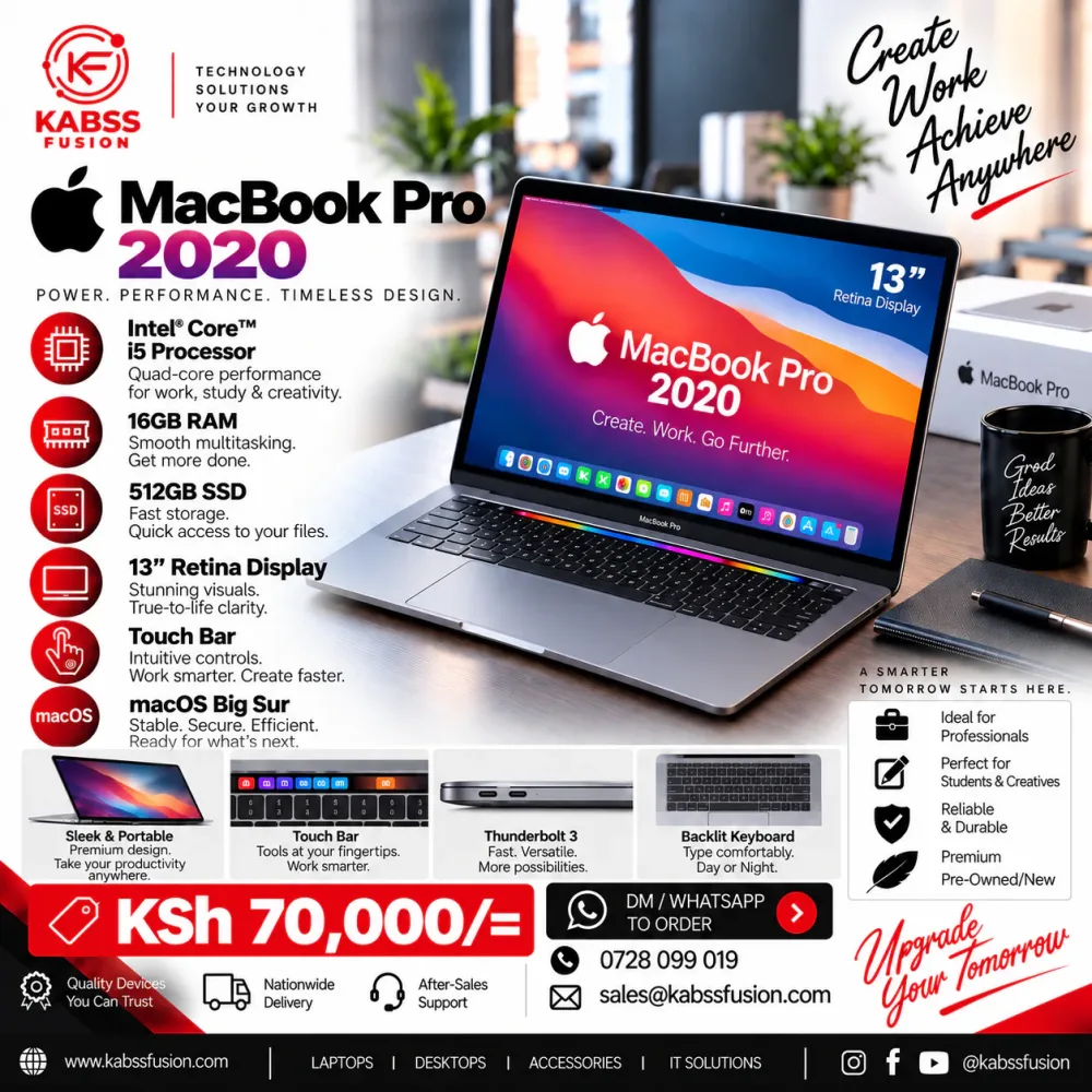 MacBook Pro 2020 for sale in Nairobi