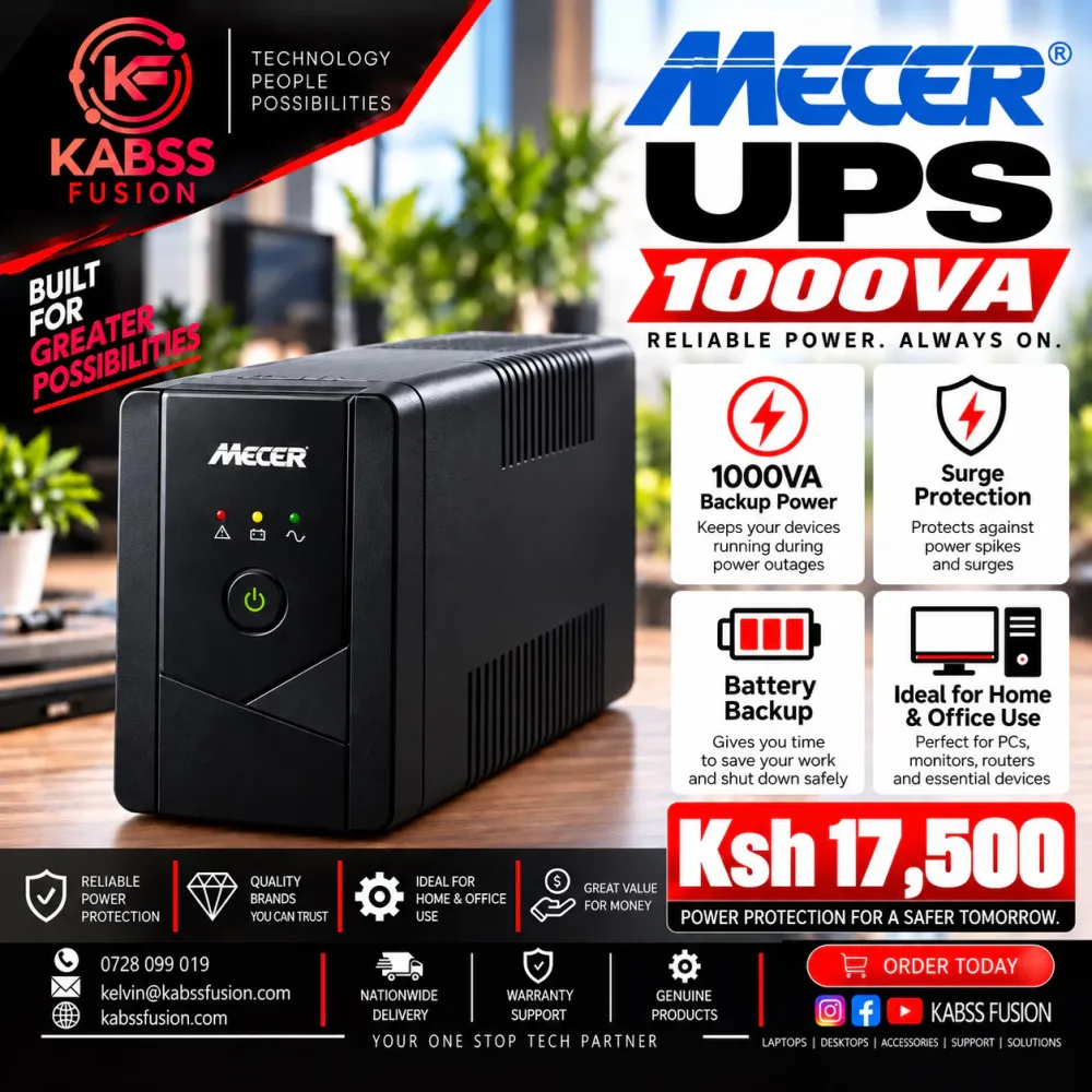 Mecer UPS 1000VA for sale in Nairobi