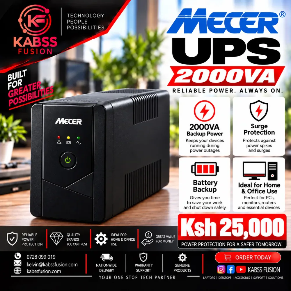 Mecer UPS 2000VA for sale in Nairobi