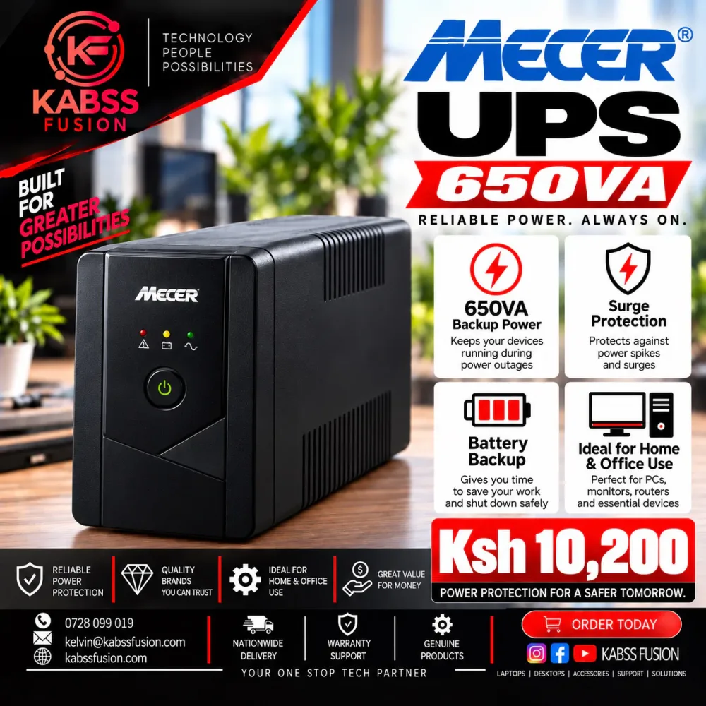 Mecer UPS 650VA for sale in Nairobi