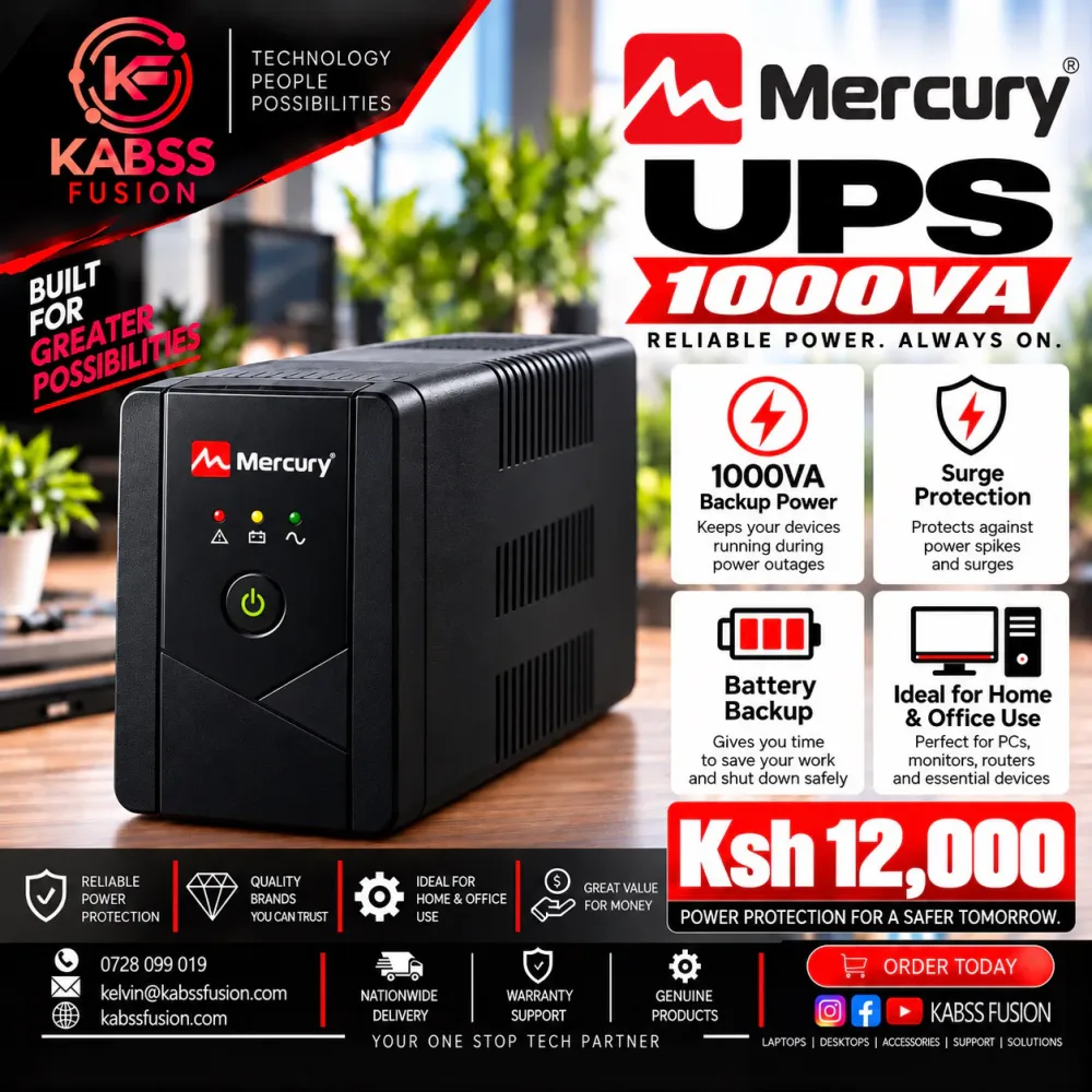 Mercury UPS 1000VA for sale in Nairobi