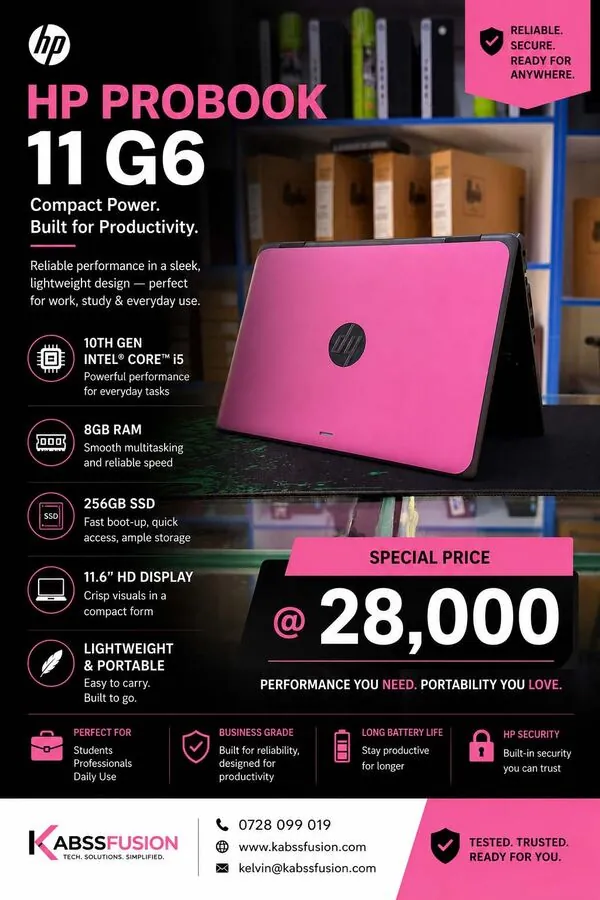 HP Probook 11G6 — Core i5 for sale in Nairobi